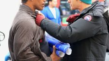 Watch Andrew Garfield and Jamie Foxx film a scene from 'The Amazing Spider-Man 2' (video)