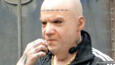 Paul Giamatti's stunt double on set of 'The Amazing Spider-Man 2'?