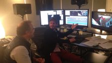 New photo shows Andrew Garfield editing 'The Amazing Spider-Man 2', unreleased Electro poster