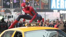 14 HQ promo pics of 'The Amazing Spider-Man 2' suit in Times Square