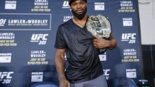 UFC champion Tyron Woodley has a role in 'Spider-Man: Homecoming'