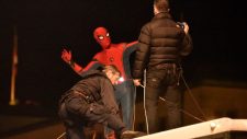 Spidey jumps to Germany in new 'Spider-Man Homecoming' set photos