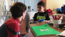 Cast of 'Spider-Man: Homecoming' visit children's hospital, Tom Holland gets a hilarious reaction